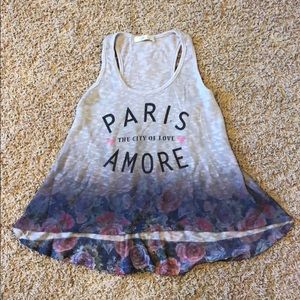 Cute loose fitting tank top!